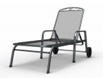 MWH Wheeled Sunlounger
