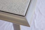 170x100cm Aluminium & Varicor Outdoor Table 3865-870