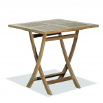 Square Teak Folding Table 75x75cm 1810