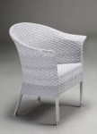Open Weave Wing Chair WR-AC-002