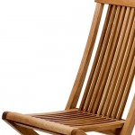Superior Teak Folding Stringer Chair 8080