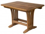 Teak Extension Table 100cm To 150cm 6550