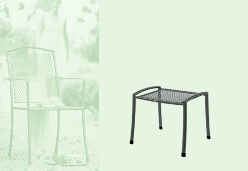 Domino Stool 5462-20 by Royal Garden - Outdoor Furniture Australia