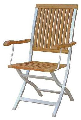 Mandalay Folding Armchair by Leblon - Outdoor Furniture Australia