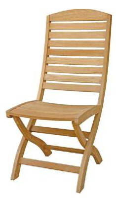 Raffles Folding Chair by Leblon - Outdoor Furniture Australia